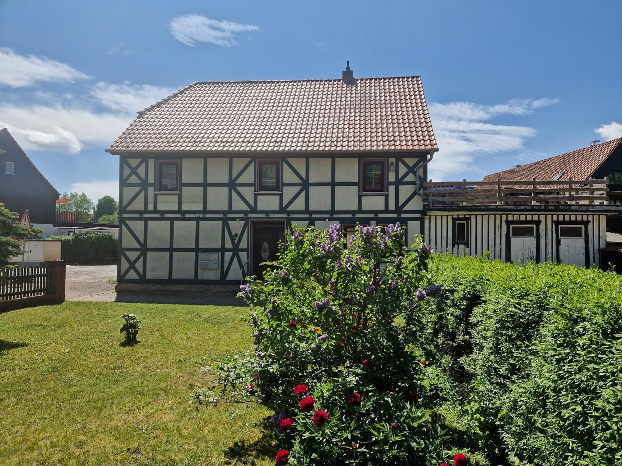 Ferienwohnung Waldblick Stiege ภายนอก รูปภาพ