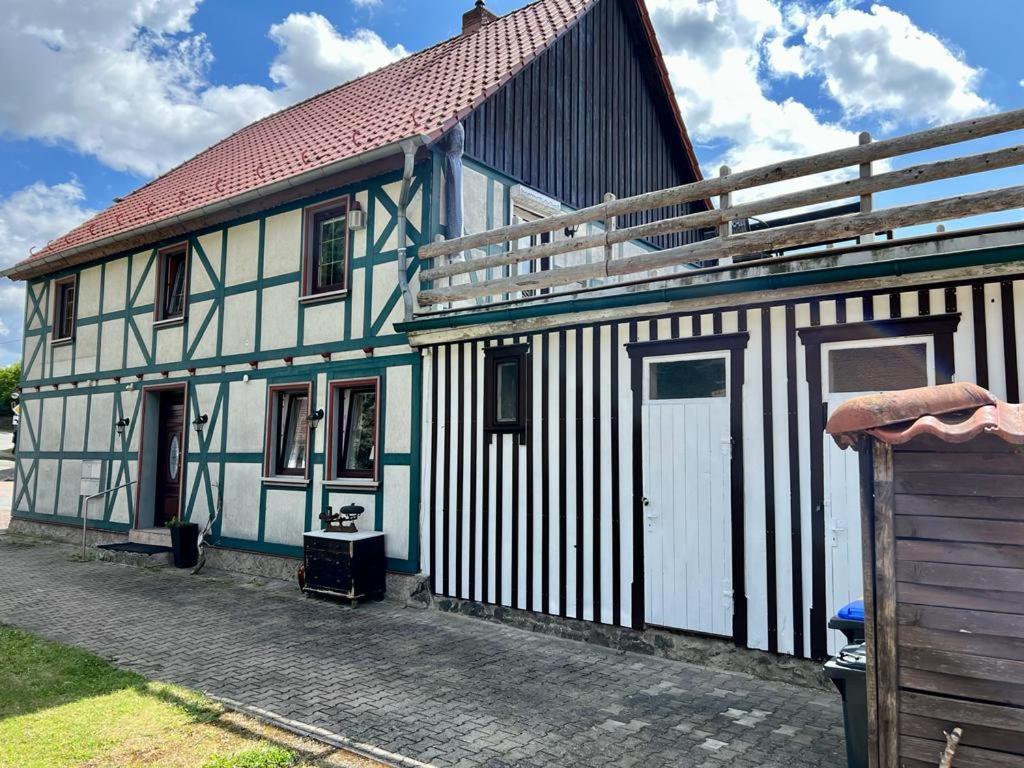 Ferienwohnung Waldblick Stiege ภายนอก รูปภาพ